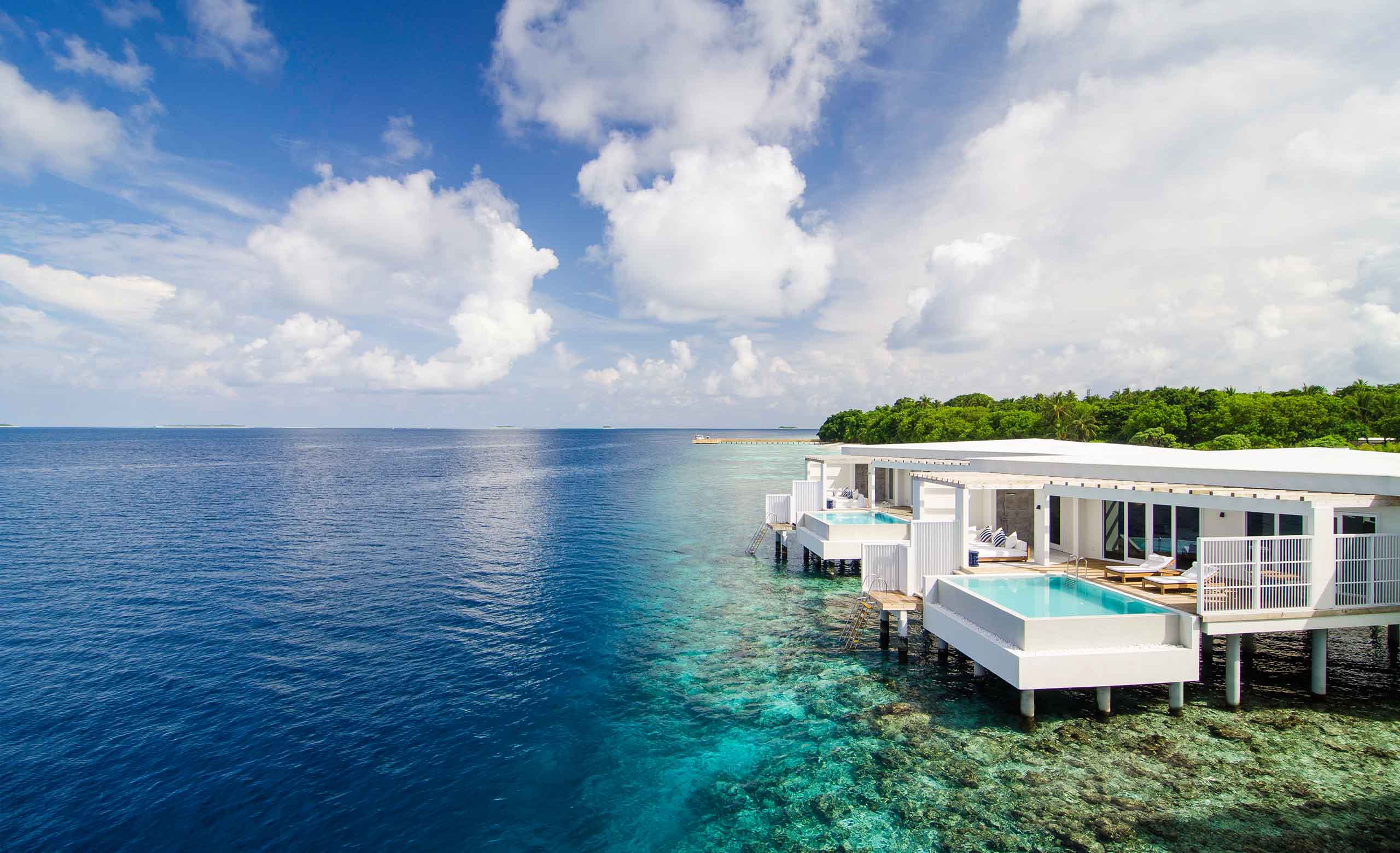 Our Maldives Reef Water Villas with Private Pools